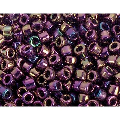 TOHO Perline giapponesi cilindro Treasure metallico lilla 3,3 mm.8/0 100 gr. TOHO Perline giapponesi cilindro Treasure metallico lilla 3,3 mm.8/0 100 gr.