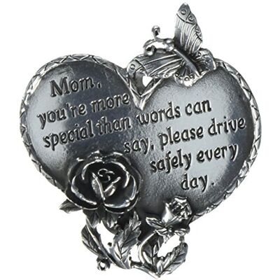 Heart Visor Clip, Mamma, 2 – 3/10,2 cm Heart Visor Clip, Mamma, 2 – 3/10,2 cm