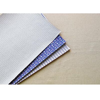 Dailylike Set 3 fogli adesivi cotone snowbell 21 x 30 cm. Dailylike Set 3 fogli adesivi cotone snowbell 21 x 30 cm.