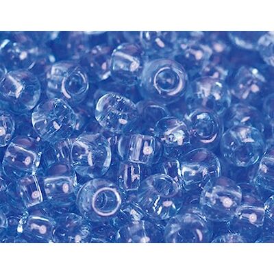 TOHO Perline giapponesi rocaille trasparenti blu 2,2 mm.11/0 100 gr. TOHO Perline giapponesi rocaille trasparenti blu 2,2 mm.11/0 100 gr.