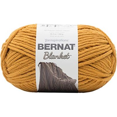 Bernat Blanket BB Filato, colore: senape (Burnt Mustard) Bernat Blanket BB Filato, colore: senape (Burnt Mustard)