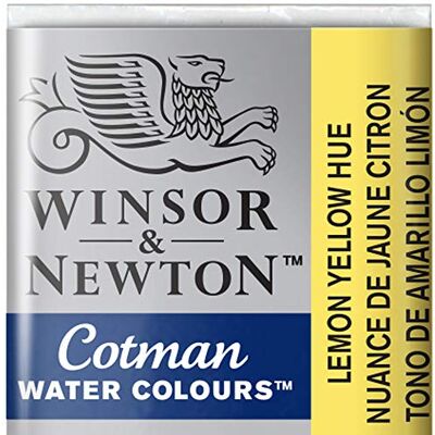 Winsor & Newton Wn Acquerello Cotman 1/2 Godet Ombra Giallo Limone Winsor & Newton Wn Acquerello Cotman 1/2 Godet Ombra Giallo Limone