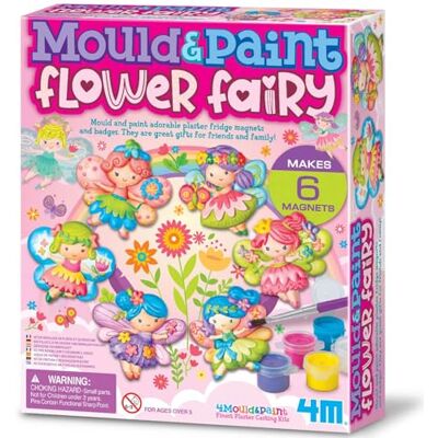 4M Modella e Dipingi Fatine Glitter – Kit Creativo Set Gesso per Creare Magneti per il Frigo e Spillette, Gioco Educativo per Bambini, Regalo Artistico Fai-da-Te 4M Modella e Dipingi Fatine Glitter – Kit Creativo Set Gesso per Creare Magneti per il Frigo e Spillette, Gioco Educativo per Bambini, Regalo Artistico Fai-da-Te