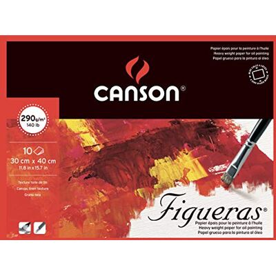 Canson 200857227 Carta Artistica - Bianco Naturale - 30x40cm - Senza Acido Canson 200857227 Carta Artistica - Bianco Naturale - 30x40cm - Senza Acido