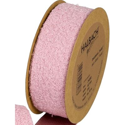 Halbach Seidenbänder Teddy Nastro decorativo in tessuto larghezza: 40 mm lunghezza: 10 m nastro in pelliccia sintetica per fai da te e cucire, colore: viola Halbach Seidenbänder Teddy Nastro decorativo in tessuto larghezza: 40 mm lunghezza: 10 m nastro in pelliccia sintetica per fai da te e cucire, colore: viola