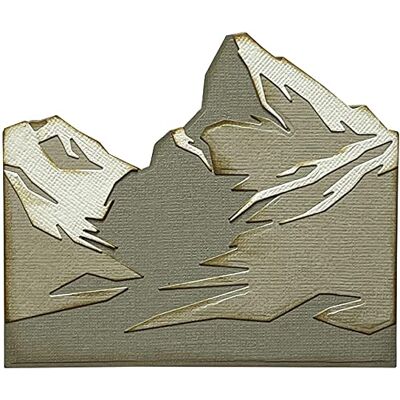 Sizzix Thinlits Set di fustelle da 6 pezzi, da Tim Holtz, Sizzix Thinlits Set di fustelle da 6 pezzi, da Tim Holtz,