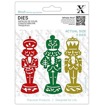 Xcut Fustelle (3 pezzi) – Schiaccianoci, multicolore, taglia unica Xcut Fustelle (3 pezzi) – Schiaccianoci, multicolore, taglia unica