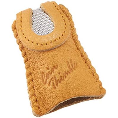 Clover Leather Double Sided Thimble- Clover Leather Double Sided Thimble-