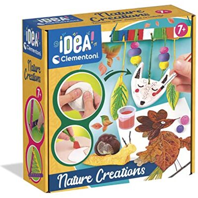 Clementoni - Weihnachten Idea-Surprise Box-Nature Craft-lavoretti 7 Anni, 5 Diverse creazioni, Kit Pittura Bambini, Pasta da Modellare, Gioco Creativo, Multicolore, Medio, 18702 Clementoni - Weihnachten Idea-Surprise Box-Nature Craft-lavoretti 7 Anni, 5 Diverse creazioni, Kit Pittura Bambini, Pasta da Modellare, Gioco Creativo, Multicolore, Medio, 18702
