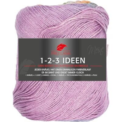 PRO LANA 1-2-3 idee 34 pastello chiaro PRO LANA 1-2-3 idee 34 pastello chiaro