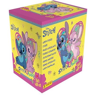 Panini Stitch 3 – Stitch & Angel – Confezione da 36 tasche Panini Stitch 3 – Stitch & Angel – Confezione da 36 tasche
