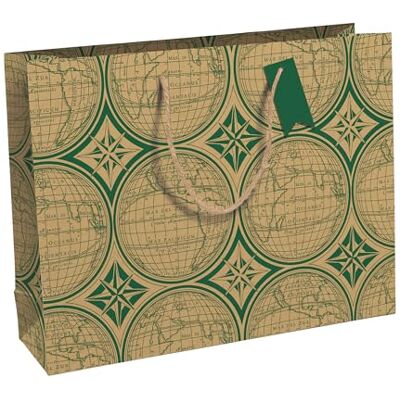 Eurowrap Clairefontaine , Explore, Kraft, sacchetto, 37,3x11,8x27,5 cm Eurowrap Clairefontaine , Explore, Kraft, sacchetto, 37,3x11,8x27,5 cm