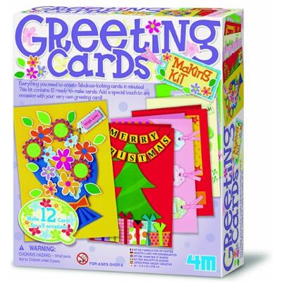 4M Kit per Creare Biglietti di Auguri Personalizzati 4M Kit per Creare Biglietti di Auguri Personalizzati