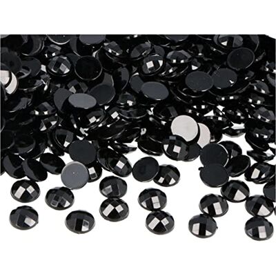 Innspiro Z2001006 - Pietre decorative in acrilico nere trasparenti 10mm - Decora i tuoi progetti Innspiro Z2001006 - Pietre decorative in acrilico nere trasparenti 10mm - Decora i tuoi progetti