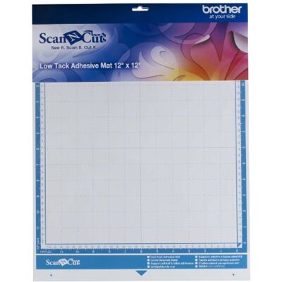 Brother Scan-N-Cut CAMATP12 Tappetino leggermente adesivo, colore: bianco Brother Scan-N-Cut CAMATP12 Tappetino leggermente adesivo, colore: bianco