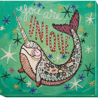 ART Kit da Ricamo per Punto Perlato, Cotone, Multicolore, 20x21cm ART Kit da Ricamo per Punto Perlato, Cotone, Multicolore, 20x21cm