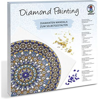 URSUS Diamond Painting Mandala, multicolore URSUS Diamond Painting Mandala, multicolore