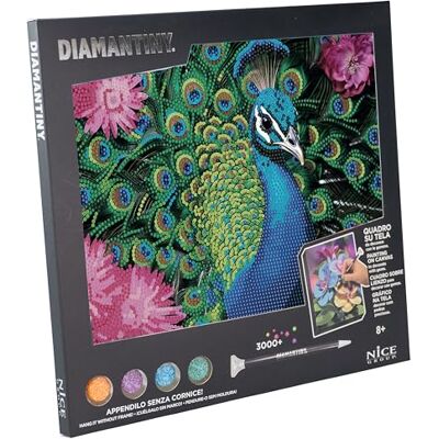 DIAMANTINY Quadro Animals Pavone DIAMANTINY Quadro Animals Pavone