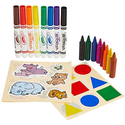 Set di Colorazione e Schizzo Crayola - 70 pezzi + Quaderno per Bambini 8-11 Set di Colorazione e Schizzo Crayola - 70 pezzi + Quaderno per Bambini 8-11
