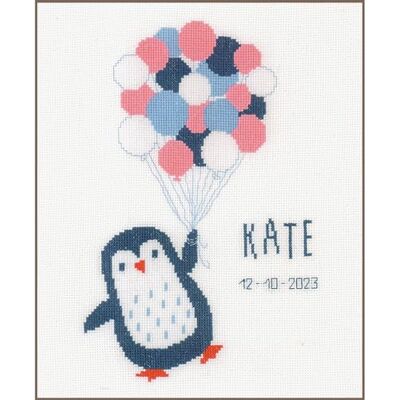Vervaco Kit Punto Croce Contato CIAO PINGUINO Annuncio Nascita Punto Croce ca. 22 x 30 cm Regalo Personalizzato Set Fai Da Te Attività Creative Adulti Benvenuto Bambino Cross Stitch Vervaco Kit Punto Croce Contato CIAO PINGUINO Annuncio Nascita Punto Croce ca. 22 x 30 cm Regalo Personalizzato Set Fai Da Te Attività Creative Adulti Benvenuto Bambino Cross Stitch