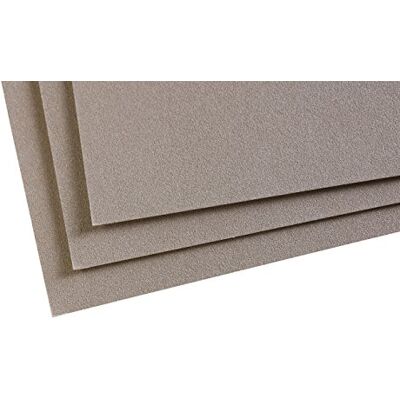 Clairefontaine Confezione Carta Pastelmat 5 Fogli di carta Speciale per Pastelli secchi 24x32 cm 360g Grigio Scuro Clairefontaine Confezione Carta Pastelmat 5 Fogli di carta Speciale per Pastelli secchi 24x32 cm 360g Grigio Scuro