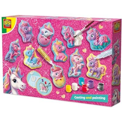 Creative Unicorno Casting and Painting Baby Unicorns Kit creativo per bambini dai 5 anni in su Crea 10 adorabili statuine di unicorno con gesso e stampo Creative Unicorno Casting and Painting Baby Unicorns Kit creativo per bambini dai 5 anni in su Crea 10 adorabili statuine di unicorno con gesso e stampo
