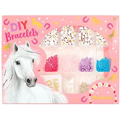 Depesche Miss Melody Set per la Realizzazione di Braccialetti Fai da Te, comprensivo di Elastico, Numerose Perline, ciondoli e Istruzioni Depesche Miss Melody Set per la Realizzazione di Braccialetti Fai da Te, comprensivo di Elastico, Numerose Perline, ciondoli e Istruzioni