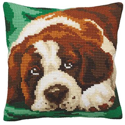 Collezione d'Art 40 x 40 cm Bernie Punto Croce Cuscino Kit Collezione d'Art 40 x 40 cm Bernie Punto Croce Cuscino Kit