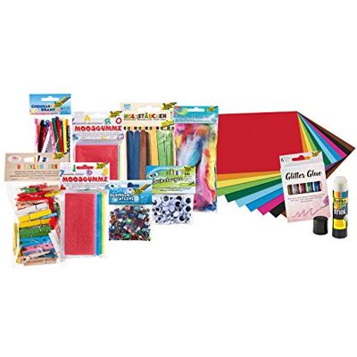 folia – Kit Fai da Te XXL Grande con numerosi Accessori Fai da Te per Bambini, Kit Creativo per Regali per Ragazze e Ragazzi, Fai da Te per Tutta la Famiglia folia – Kit Fai da Te XXL Grande con numerosi Accessori Fai da Te per Bambini, Kit Creativo per Regali per Ragazze e Ragazzi, Fai da Te per Tutta la Famiglia