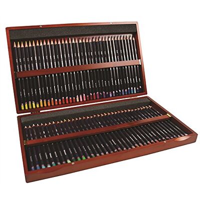 Derwent Studio Set di 72 Matite Colorate per Disegnare e Colorare, Ideali per Illustrazioni e Rifinire i Dettagli, Astuccio in Legno Incluso, Qualità Professionale Derwent Studio Set di 72 Matite Colorate per Disegnare e Colorare, Ideali per Illustrazioni e Rifinire i Dettagli, Astuccio in Legno Incluso, Qualità Professionale