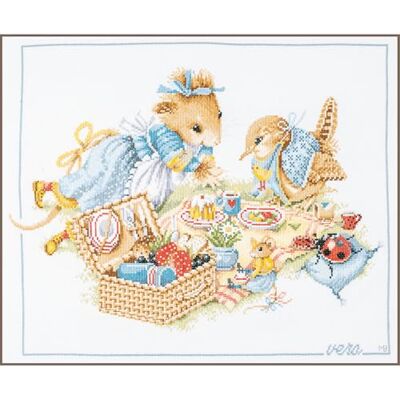 Lanarte Kit Punto Croce Contato PICNIC CON VERA Decorativi Per Pareti ca. 49 x 39 cm Set Fai Da Te Creativo Adulti Ricamo Casa Decor Arte Da Parete Kit Per Hobby Cross Stitch Lanarte Kit Punto Croce Contato PICNIC CON VERA Decorativi Per Pareti ca. 49 x 39 cm Set Fai Da Te Creativo Adulti Ricamo Casa Decor Arte Da Parete Kit Per Hobby Cross Stitch