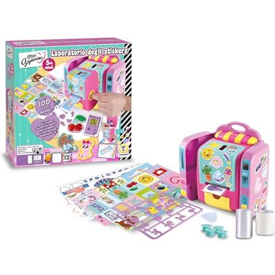 Teorema Giocattoli , Laboratorio degli Stickers, Macchina Crea Stickers per Bambini, Kit Creativo Fai da Te con Oltre 100 Adesivi, Gioco per Bambini 5+ Anni Teorema Giocattoli , Laboratorio degli Stickers, Macchina Crea Stickers per Bambini, Kit Creativo Fai da Te con Oltre 100 Adesivi, Gioco per Bambini 5+ Anni