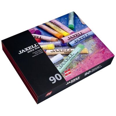 Honsell Jaxell pastelli in Una Scatola di Legno, 90-Pack Honsell Jaxell pastelli in Una Scatola di Legno, 90-Pack