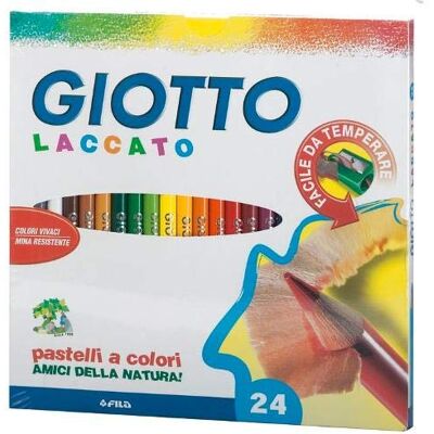 Fila GIOTTO LACCATO PASTELLI 24PZ Fila GIOTTO LACCATO PASTELLI 24PZ
