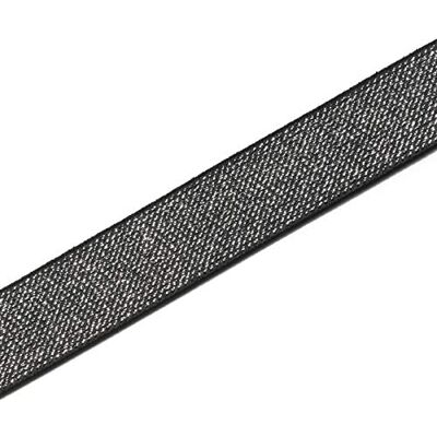 Prym colore elastico, 25 mm, colore: Nero/Argento, taglia unica Prym colore elastico, 25 mm, colore: Nero/Argento, taglia unica