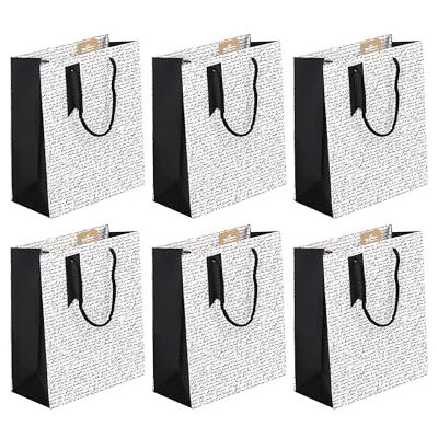 Eurowrap Pack 6 sacchetti regalo per adulti 21,5x10,2x25 Eurowrap Pack 6 sacchetti regalo per adulti 21,5x10,2x25