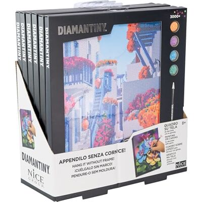 DIAMANTINY Level Up Canvas II Creative Art, Diamond Painting Kit Crea Il Mosaico, 1 Quadro Tela Assortito a Sorpresa DIAMANTINY Level Up Canvas II Creative Art, Diamond Painting Kit Crea Il Mosaico, 1 Quadro Tela Assortito a Sorpresa