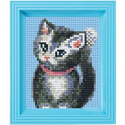 PIXEL Kit Creativo Gatto - Kit Creativo - 14x17cm - Cornice PIXEL Kit Creativo Gatto - Kit Creativo - 14x17cm - Cornice