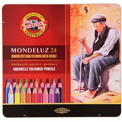 Koh-I-Noor 372424 Matite, 24 colori Koh-I-Noor 372424 Matite, 24 colori