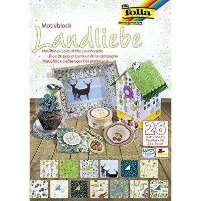 Vita Di Campagna Set di Carta - Design Assortiti Vita Di Campagna Set di Carta - Design Assortiti