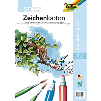 Cartoncino da Disegno Folia 8400/50 A3 - 50 fogli Cartoncino da Disegno Folia 8400/50 A3 - 50 fogli