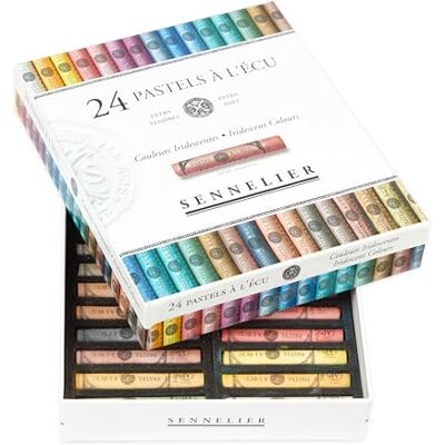Sennelier Set pastelli extra morbidi, 24 pezzi (confezione da 1), multicolore Sennelier Set pastelli extra morbidi, 24 pezzi (confezione da 1), multicolore