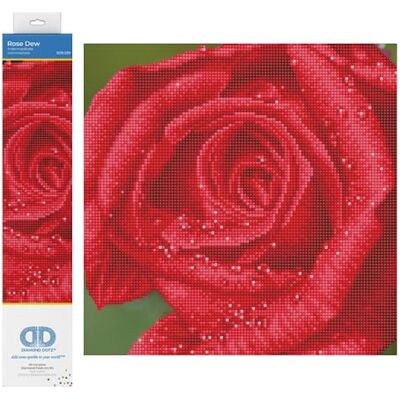 DIAMOND DOTZ Kit per pittura a mosaico con diamanti per adulti – Kit per diamond art, un rilassante kit creativo con gemme Dotz 30,5 x 30,5 cm DIAMOND DOTZ Kit per pittura a mosaico con diamanti per adulti – Kit per diamond art, un rilassante kit creativo con gemme Dotz 30,5 x 30,5 cm