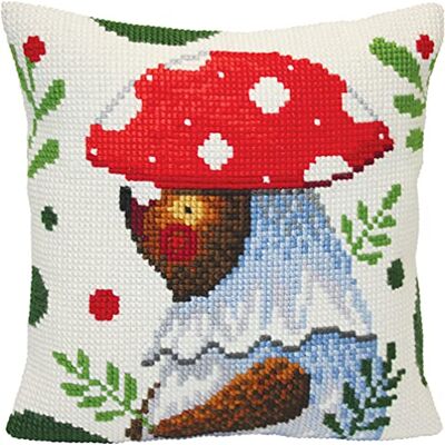 ART Bär im Wald Set per Punto Croce, Cotone, Multicolore, 40 x 40 cm ART Bär im Wald Set per Punto Croce, Cotone, Multicolore, 40 x 40 cm