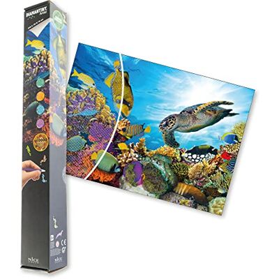 DIAMANTINY Artist Large 50x70 Attività Crystal Art, Diamond Painting Kit, Coralli Marini DIAMANTINY Artist Large 50x70 Attività Crystal Art, Diamond Painting Kit, Coralli Marini