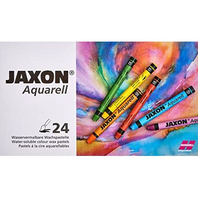 Honsell Jaxon Watercolour Matite colorate, 24 colori assortiti Honsell Jaxon Watercolour Matite colorate, 24 colori assortiti