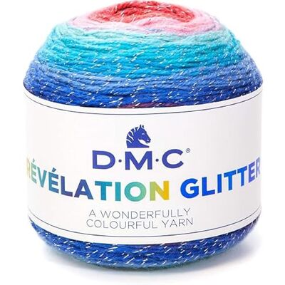 DMC Révélation Filato da maglia leggero, multicolore 150 g 520 m DMC Révélation Filato da maglia leggero, multicolore 150 g 520 m