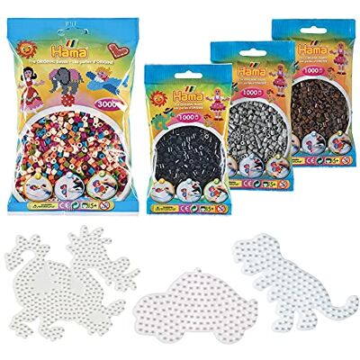 Hama Assortimento "Avventura" Perline da stiro Misura Midi ø 5 mm Rif Hama Assortimento "Avventura" Perline da stiro Misura Midi ø 5 mm Rif