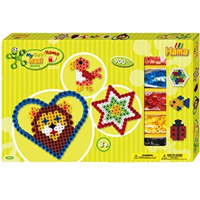 Hama Maxi Beads Lion & Pattern Scatola per attività Hama Maxi Beads Lion & Pattern Scatola per attività
