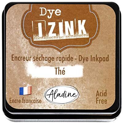 Aladine Inchiostri Izink Dye Brown Tea Inchiostro ad asciugatura rapida per timbri e stencil Scrapbooking e carterie creative Inchiostro francese Dimensione M 5 x 5 cm Colore Marrone Aladine Inchiostri Izink Dye Brown Tea Inchiostro ad asciugatura rapida per timbri e stencil Scrapbooking e carterie creative Inchiostro francese Dimensione M 5 x 5 cm Colore Marrone